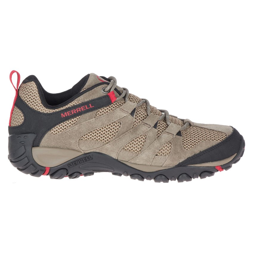 Merrell Alverstone Wanderschuhe Herren HellBraun [DE-OKGFR]